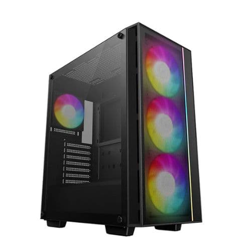 DeepCool Matrexx 55 Mesh V4 C ARGB (ATX) Mid Tower Cabinet (Black)