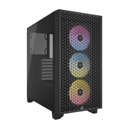 Corsair 3000D RGB Airflow Mid-Tower (ATX) Cabinet (Black)