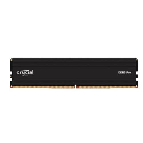 Crucial Pro 32GB (32GBx1) DDR5 CL46 5600MHz RAM (Black)