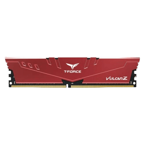 TeamGroup T-Force Vulcan Z 16GB (16GBx1) DDR4 CL16 3200MHz RAM (Red)